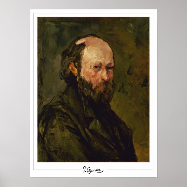 Paul Cézanne Zedign Art Poster #9 (Framsidan)