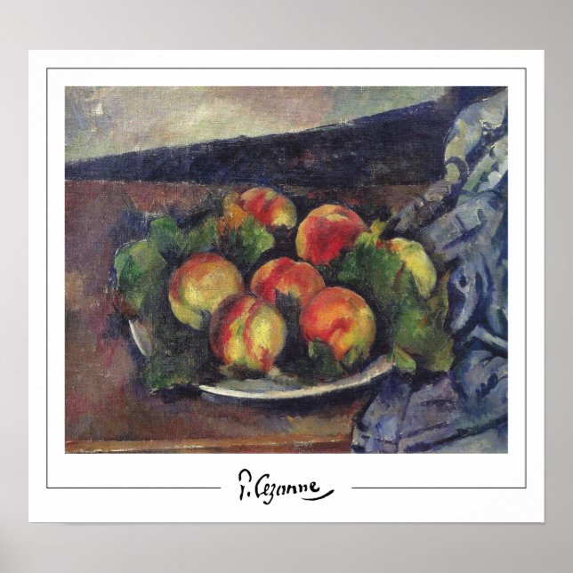 Paul Cézanne Zedign Art Poster nr 213 (Framsidan)