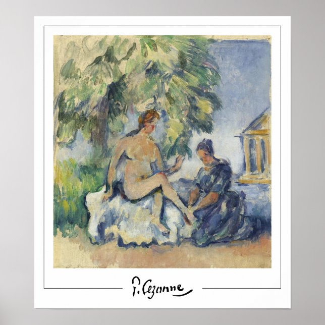 Paul Cézanne Zedign konstaffisch #137 Poster (Framsidan)