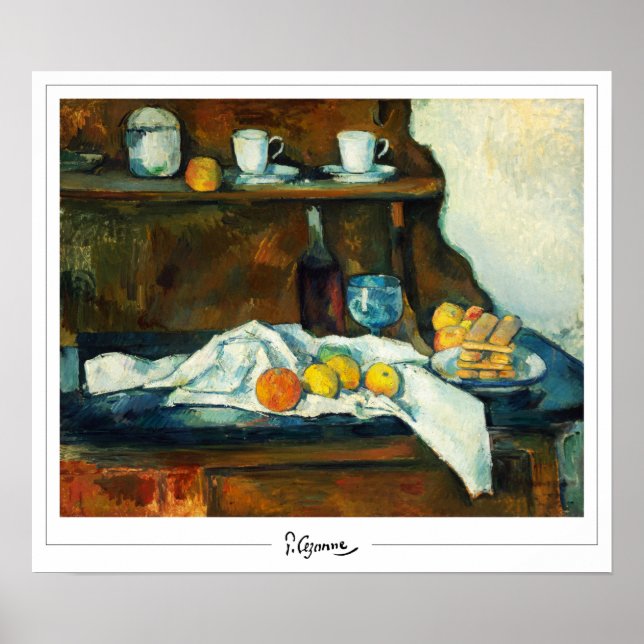 Paul Cézanne Zedign konstaffisch #55 Poster (Framsidan)