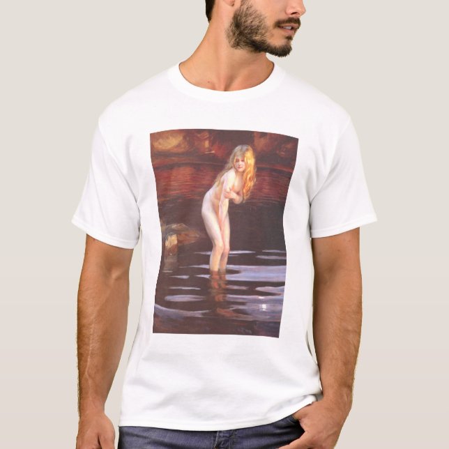 Paul Émile Chabas - Baigneuse (badaren) T-shirt (Framsida)