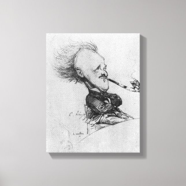 Paul Ferdinand Gachet (1862-1930) c.1887 (penna) o Canvastryck (Framsida)