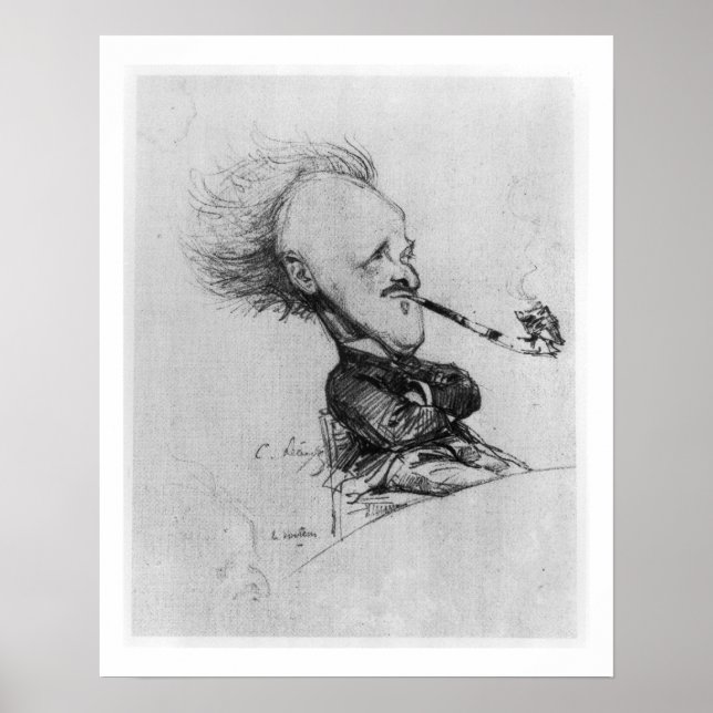 Paul Ferdinand Gachet (1862-1930) c.1887 (penna) o Poster (Framsidan)