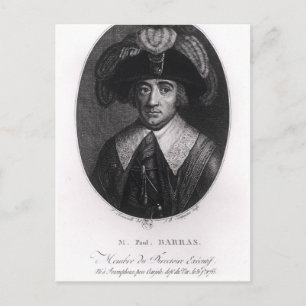 Paul Francois Jean Nicolas Vicomte de Barras Vykort