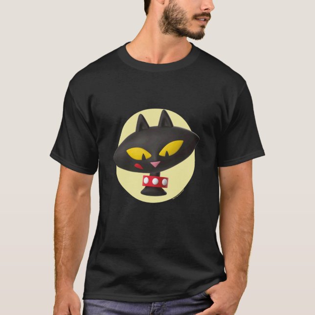 Paul Frank Mika The Cat Cirkeln T Shirt (Framsida)