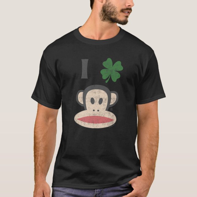 Paul Frank St Patrick's Day Love Julius T Shirt (Framsida)