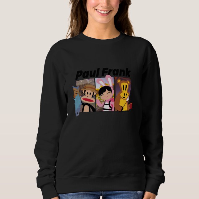 Paul Frank Trio Julius Monkey Bunny Girl & Worry B T Shirt (Framsida)