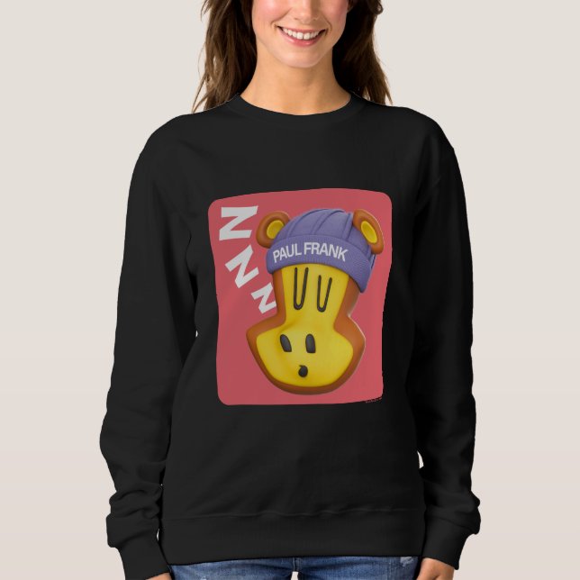 Paul Frank Worry Bear Sleeping Square T Shirt (Framsida)