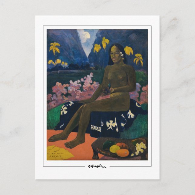 Paul Gauguin #136 - Fin Art Postcard Vykort (Framsida)