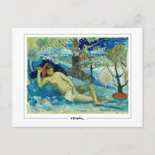 Paul Gauguin #20 - Finkonstkort Vykort (Framsida)