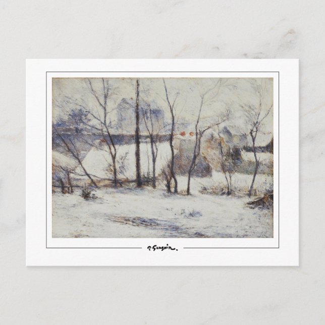 Paul Gauguin #348 - Fin Art Postcard Vykort (Framsida)