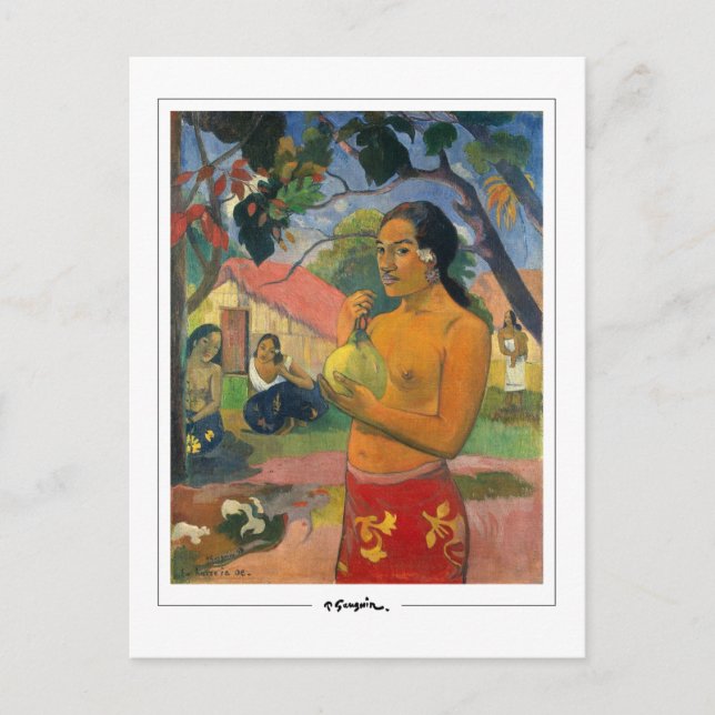 Paul Gauguin #352 - Finkonstkort Vykort (Framsida)