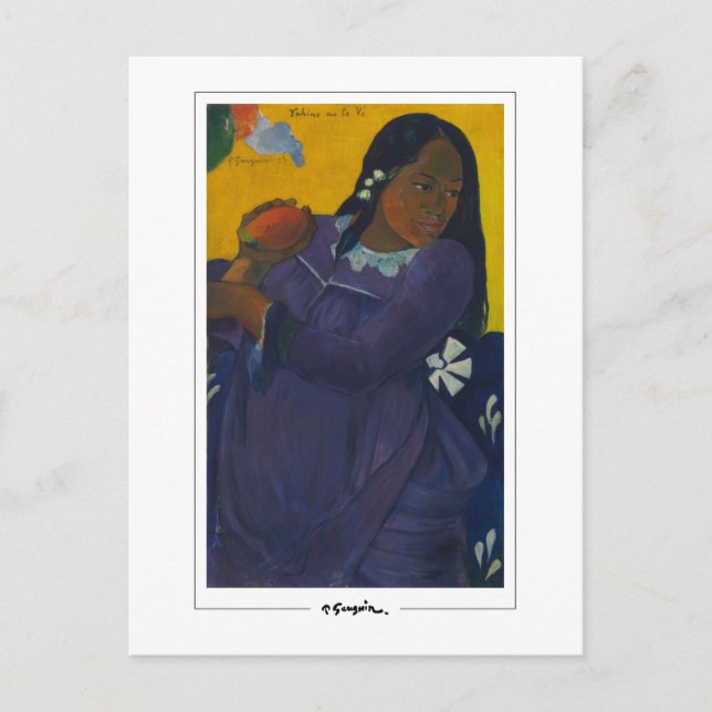 Paul Gauguin #375 - Fin Art Postcard Vykort (Framsida)
