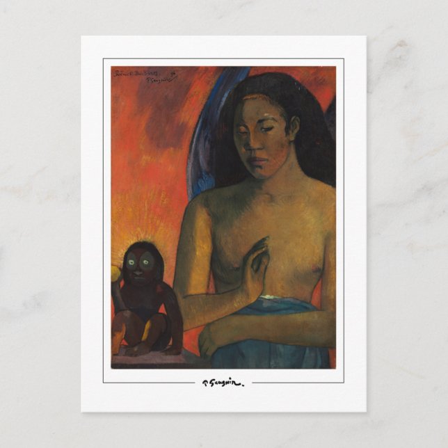 Paul Gauguin #396 - Fin Art Postcard Vykort (Framsida)