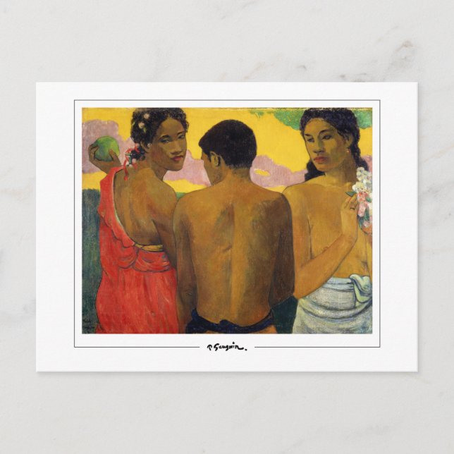 Paul Gauguin #421 - Finkonstkort Vykort (Framsida)