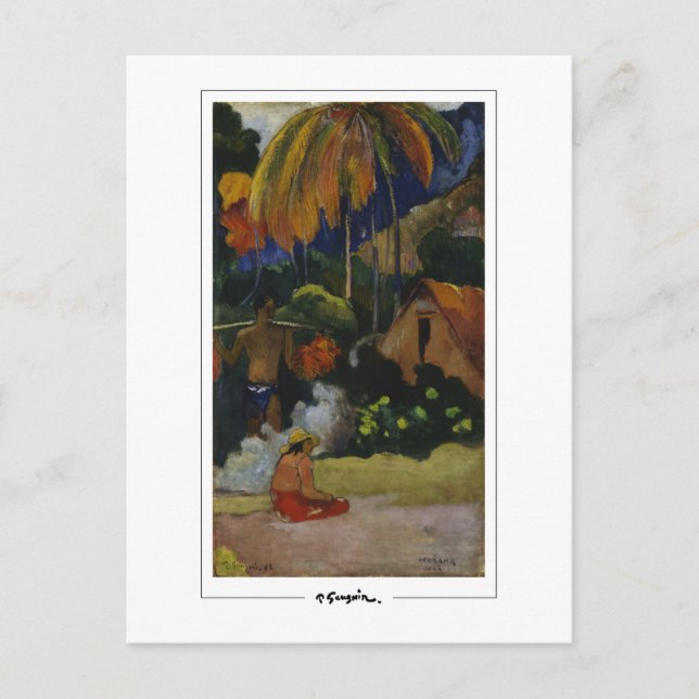 Paul Gauguin #438 - Finkonstkort Vykort (Framsida)