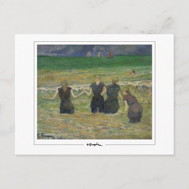 Paul Gauguin #457 - Fin Art Postcard Vykort (Framsida)