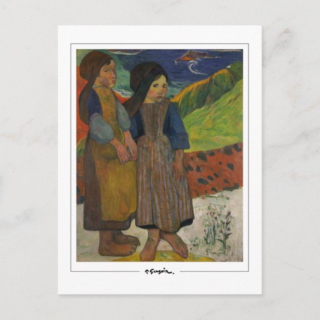 Paul Gauguin #489 - Fin Art Postcard Vykort (Framsida)