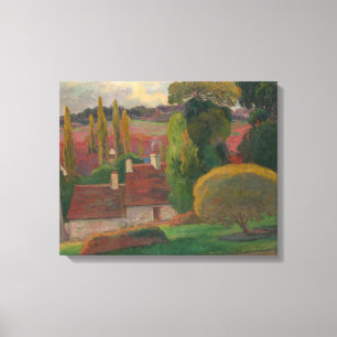 Paul Gauguin - A Farm in Brittany Canvastryck