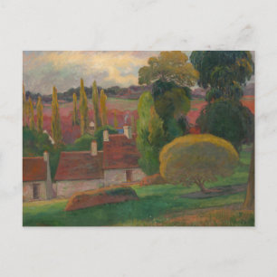 Paul Gauguin - A Farm in Brittany Vykort