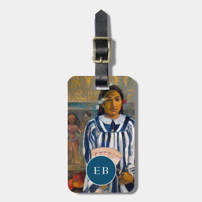 Paul Gauguin - Ancestors of Tehamana Bagagebricka (Vertikal Framsida)