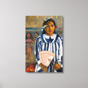 Paul Gauguin - Ancestors of Tehamana Canvastryck