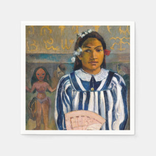 Paul Gauguin - Ancestors of Tehamana Pappersservett