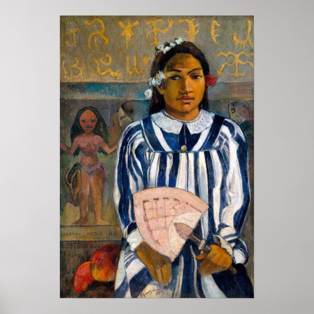 Paul Gauguin - Ancestors of Tehamana Poster (Framsidan)