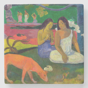 Paul Gauguin Arearea (den röda hunden), 1892 Underlägg Sten