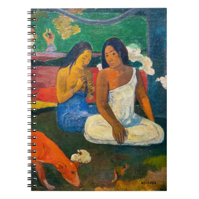 Paul Gauguin - Arearea / Red Hund Anteckningsbok (Framsidan)