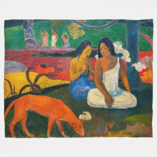 Paul Gauguin - Arearea / Red Hund Fleecefilt