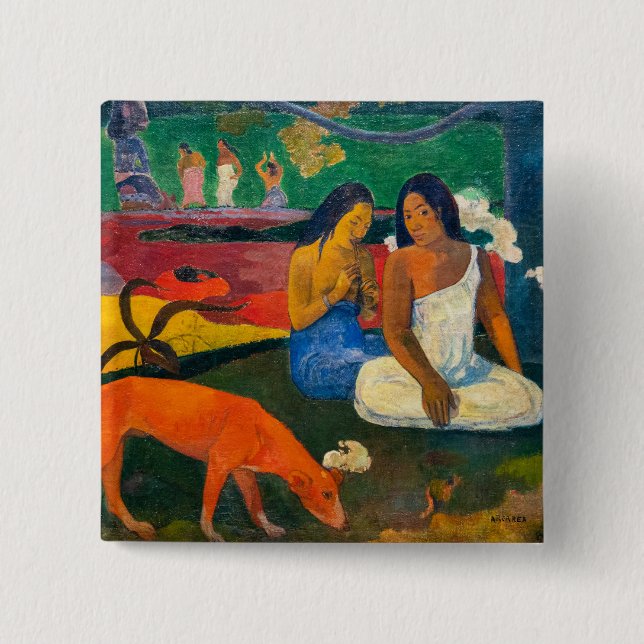 Paul Gauguin - Arearea / Red Hund Knapp (Framsida)