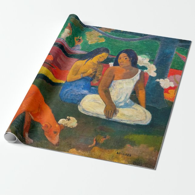 Paul Gauguin - Arearea / Red Hund Presentpapper (Utrullad)