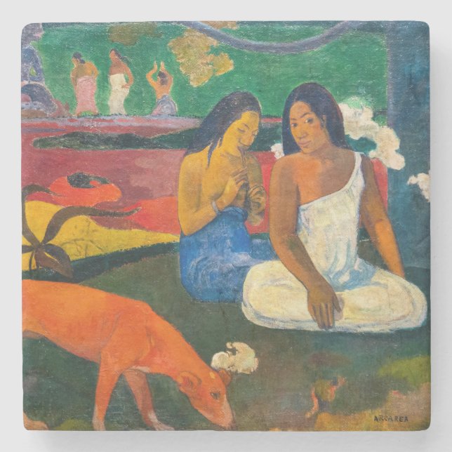 Paul Gauguin - Arearea / Red Hund Stenunderlägg (Framsidan)