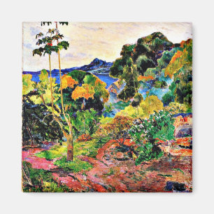 Paul Gauguin art: Martinique Ligcape Magnet