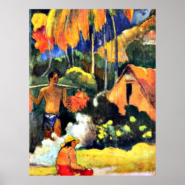 Paul Gauguin art: The Moment of Truth II Poster (Framsidan)