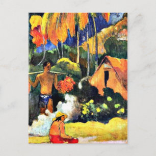 Paul Gauguin art: Tidpunkten för sanning II Vykort