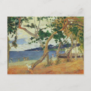 Paul Gauguin av Seashore, Martinique, 1887 ( Vykort