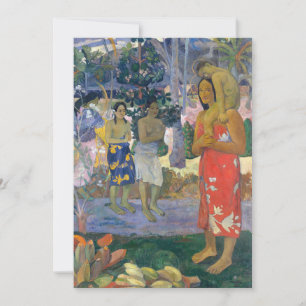 Paul Gauguin - Ave Maria / Ia Orana Maria Inbjudningar