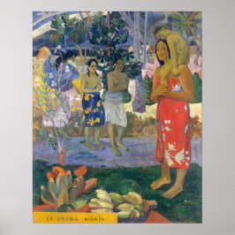 Paul Gauguin - Ave Maria / Ia Orana Maria Poster