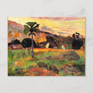 Paul Gauguin berömd, Kom här Vykort