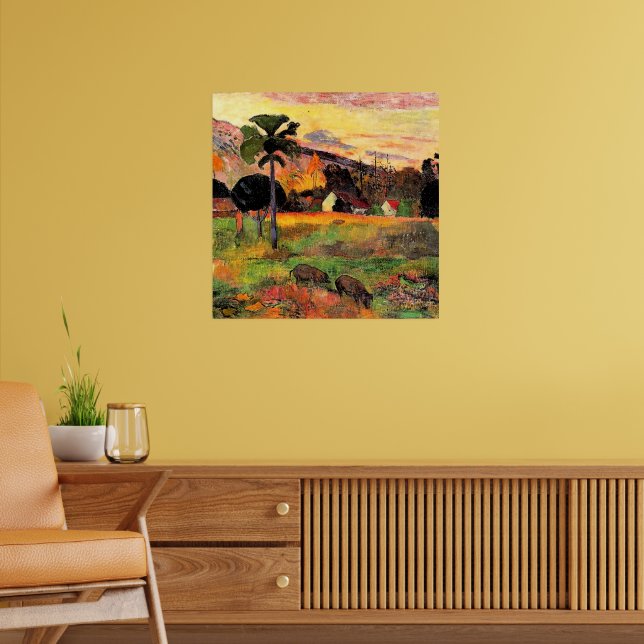 Paul Gauguin berömd tavla, Kom här, Poster (Vardagsrum 2)