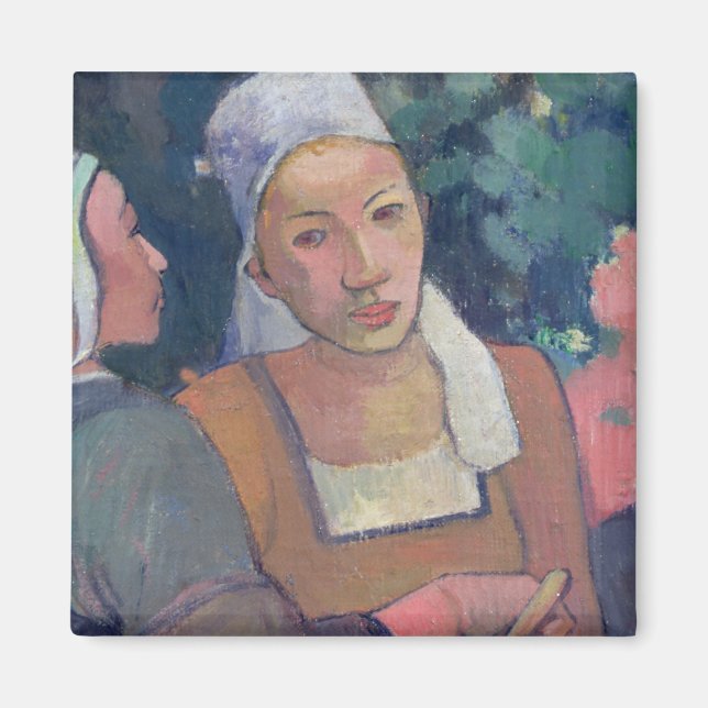 Paul Gauguin | Bondbönor, 1894 (olja på kanva) Magnet (Framsidan)