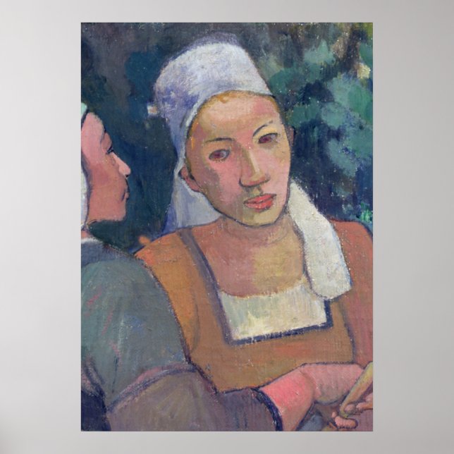 Paul Gauguin | Bondbönor, 1894 (olja på kanva) Poster (Framsidan)