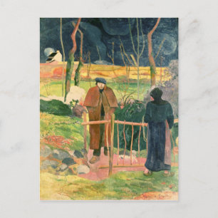 Paul Gauguin Bonjour, monsieur Gauguin, 1889 Vykort