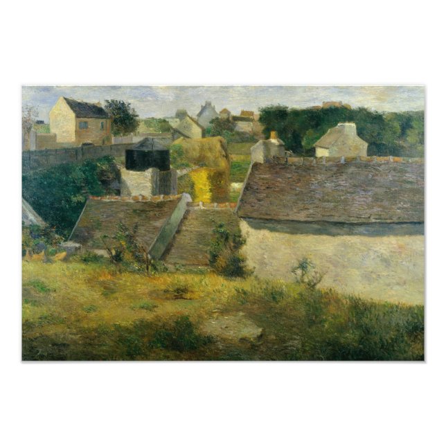 Paul Gauguin - Bostäder vid Vaugirard Fototryck (Framsidan)
