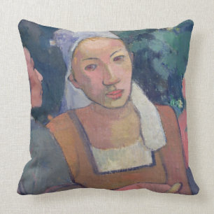 Paul Gauguin Bretonbönder, 1894 (olja på canva Kudde