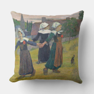 Paul Gauguin Bretonflickor som dansar, Kudde