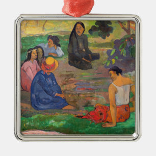 Paul Gauguin - Conversation/Les Parau Parau Julgransprydnad Metall