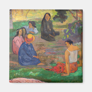 Paul Gauguin - Conversation/Les Parau Parau Magnet